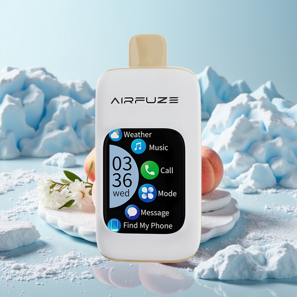 AirFuze Smart 30000 Puffs Disposable Pod Saftig Fersken, 900mAh, 5% nikotin