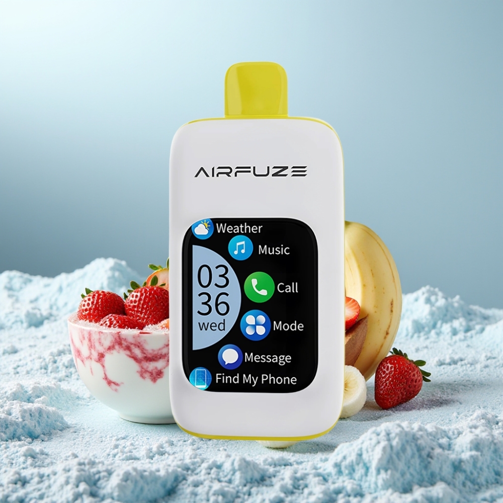 AirFuze Smart Pro Jordbær Banan 40000 Puffs 20ml