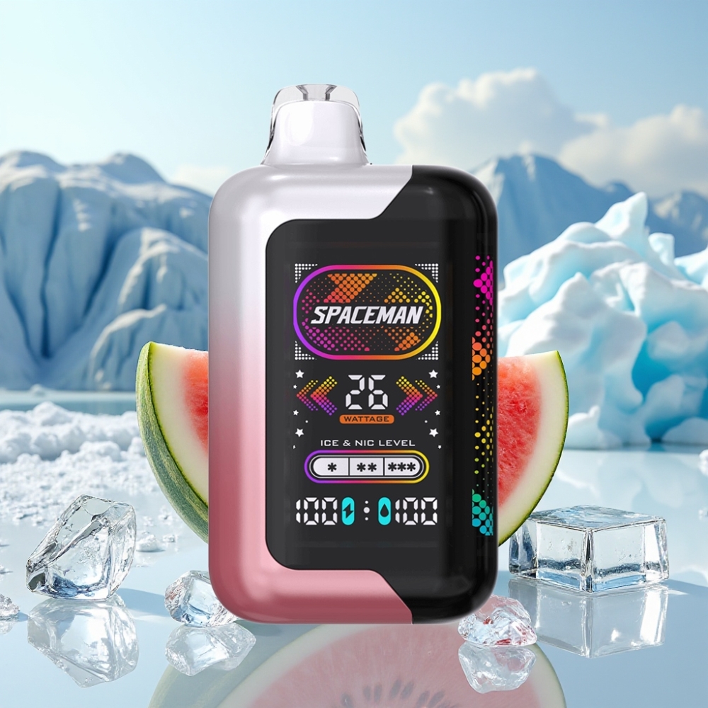 SMOK SPACEMAN SP40000 Zero Nicotine Disposable Vandmelon Is 20ml 40000 puff