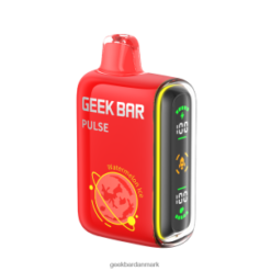 Geek Bar Pulse 15k engangs vape RXT24R67 vandmelon is - Geek Bar Puff